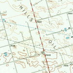 United States Geological Survey Penwell SW, TX (1964, 24000-Scale) digital map