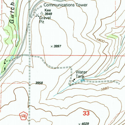 United States Geological Survey Peola, WA (1995, 24000-Scale) digital map