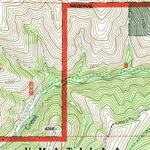 United States Geological Survey Peola, WA (1995, 24000-Scale) digital map