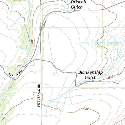 United States Geological Survey Peola, WA (2020, 24000-Scale) digital map