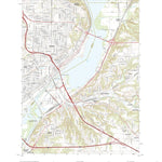 United States Geological Survey Peoria East, IL (2021, 24000-Scale) digital map