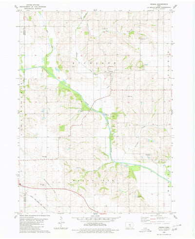 United States Geological Survey Peoria, IA (1980, 24000-Scale) digital map