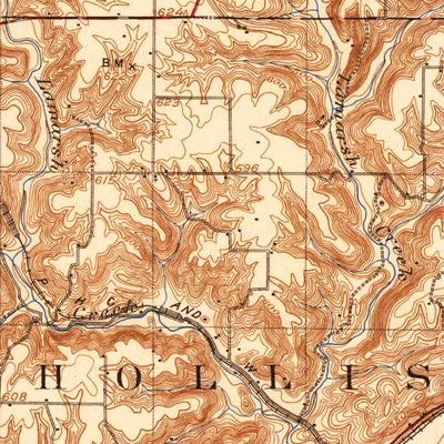 United States Geological Survey Peoria, IL (1905, 62500-Scale) digital map