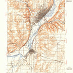 United States Geological Survey Peoria, IL (1927, 62500-Scale) digital map