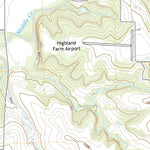 United States Geological Survey Peoria, KS (2022, 24000-Scale) digital map
