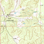 United States Geological Survey Peoria, MS (1972, 24000-Scale) digital map