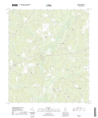 United States Geological Survey Peoria, MS (2020, 24000-Scale) digital map