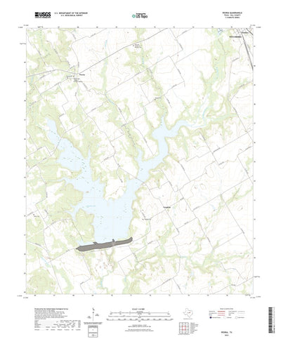 United States Geological Survey Peoria, TX (2022, 24000-Scale) digital map