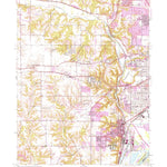 United States Geological Survey Peoria West, IL (1949, 24000-Scale) digital map