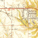 United States Geological Survey Peoria West, IL (1950, 24000-Scale) digital map
