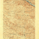 United States Geological Survey Peosta, IA-IL (1901, 125000-Scale) digital map