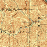 United States Geological Survey Peosta, IA-IL (1901, 125000-Scale) digital map