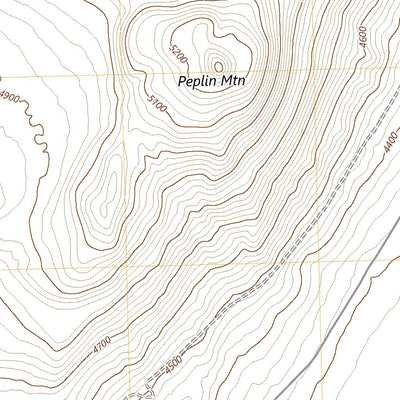 United States Geological Survey Peplin Flats, UT (2023, 24000-Scale) digital map