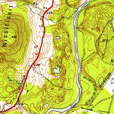 United States Geological Survey Pepperell, MA-NH (1950, 24000-Scale) digital map