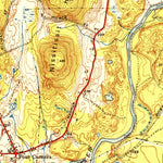 United States Geological Survey Pepperell, MA-NH (1950, 31680-Scale) digital map