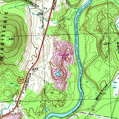 United States Geological Survey Pepperell, MA-NH (1965, 24000-Scale) digital map