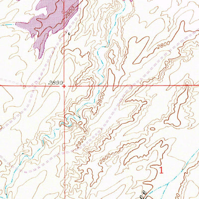 United States Geological Survey Peppersauce Wash, AZ (1948, 24000-Scale) digital map