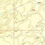 United States Geological Survey Peppersauce Wash, AZ (1949, 24000-Scale) digital map