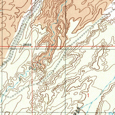 United States Geological Survey Peppersauce Wash, AZ (1996, 24000-Scale) digital map