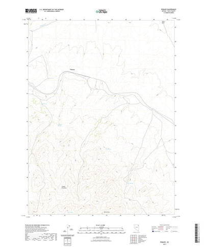 United States Geological Survey Pequop, NV (2021, 24000-Scale) digital map
