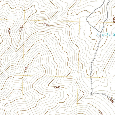 United States Geological Survey Pequop, NV (2021, 24000-Scale) digital map