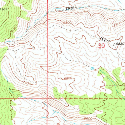 United States Geological Survey Pequop Summit, NV (1968, 24000-Scale) digital map