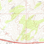 United States Geological Survey Pequop Summit SW, NV (1968, 24000-Scale) digital map