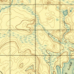 United States Geological Survey Perch Lake, MI (1895, 62500-Scale) digital map