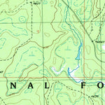 United States Geological Survey Perch Lake, MI (1985, 24000-Scale) digital map