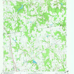 United States Geological Survey Percilla, TX (1982, 24000-Scale) digital map