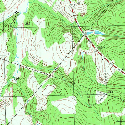 United States Geological Survey Percilla, TX (1982, 24000-Scale) digital map
