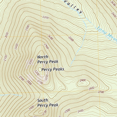 United States Geological Survey Percy Peaks, NH (2021, 24000-Scale) digital map