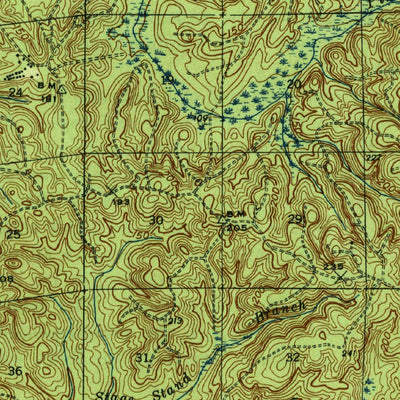 United States Geological Survey Perdido, AL (1944, 62500-Scale) digital map