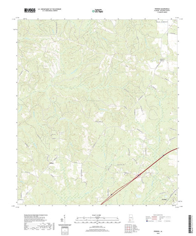 United States Geological Survey Perdido, AL (2020, 24000-Scale) digital map