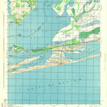 United States Geological Survey Perdido Bay, FL-AL (1944, 25000-Scale) digital map