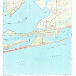 United States Geological Survey Perdido Bay, FL-AL (1970, 24000-Scale) digital map