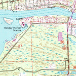 United States Geological Survey Perdido Bay, FL-AL (1970, 24000-Scale) digital map