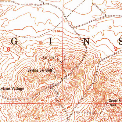 United States Geological Survey Pere Cheney, MI (1951, 24000-Scale) digital map
