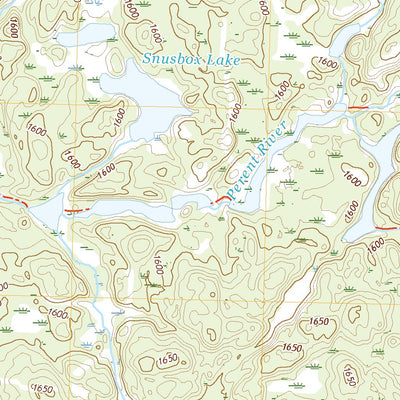United States Geological Survey Perent Lake, MN (2022, 24000-Scale) digital map