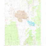 United States Geological Survey Perez, CA (1988, 24000-Scale) digital map