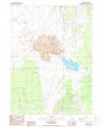United States Geological Survey Perez, CA (1988, 24000-Scale) digital map
