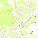 United States Geological Survey Perkinsville, AZ (1973, 24000-Scale) digital map
