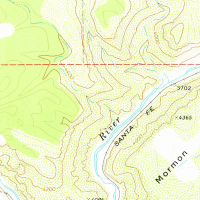 United States Geological Survey Perkinsville, AZ (1973, 24000-Scale) digital map