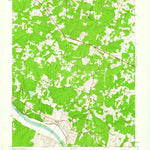 United States Geological Survey Perkinsville, VA (1943, 24000-Scale) digital map