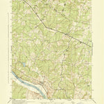 United States Geological Survey Perkinsville, VA (1943, 31680-Scale) digital map