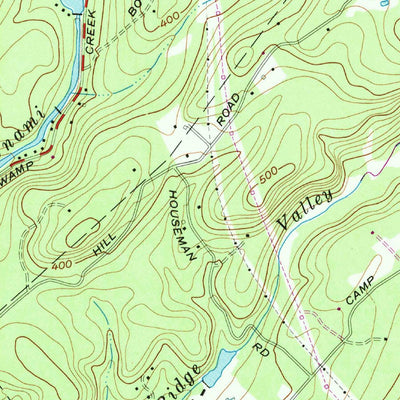 United States Geological Survey Perkiomenville, PA (1960, 24000-Scale) digital map