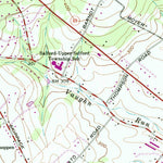 United States Geological Survey Perkiomenville, PA (1992, 24000-Scale) digital map