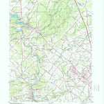 United States Geological Survey Perkiomenville, PA (1997, 24000-Scale) digital map