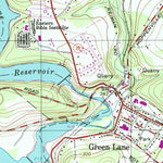 United States Geological Survey Perkiomenville, PA (1997, 24000-Scale) digital map