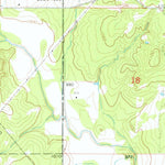 United States Geological Survey Pernell, OK (1974, 24000-Scale) digital map
